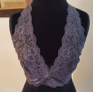 BNWT Savage x Fenty Floral Lace Racerback Bralette